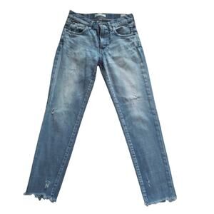 Classic Denim Straight Leg Jeans for Women